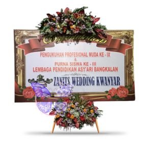Bunga Papan Selamat 02