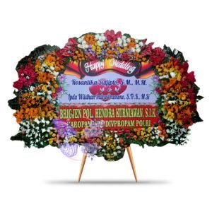 Bunga Papan Wedding 01